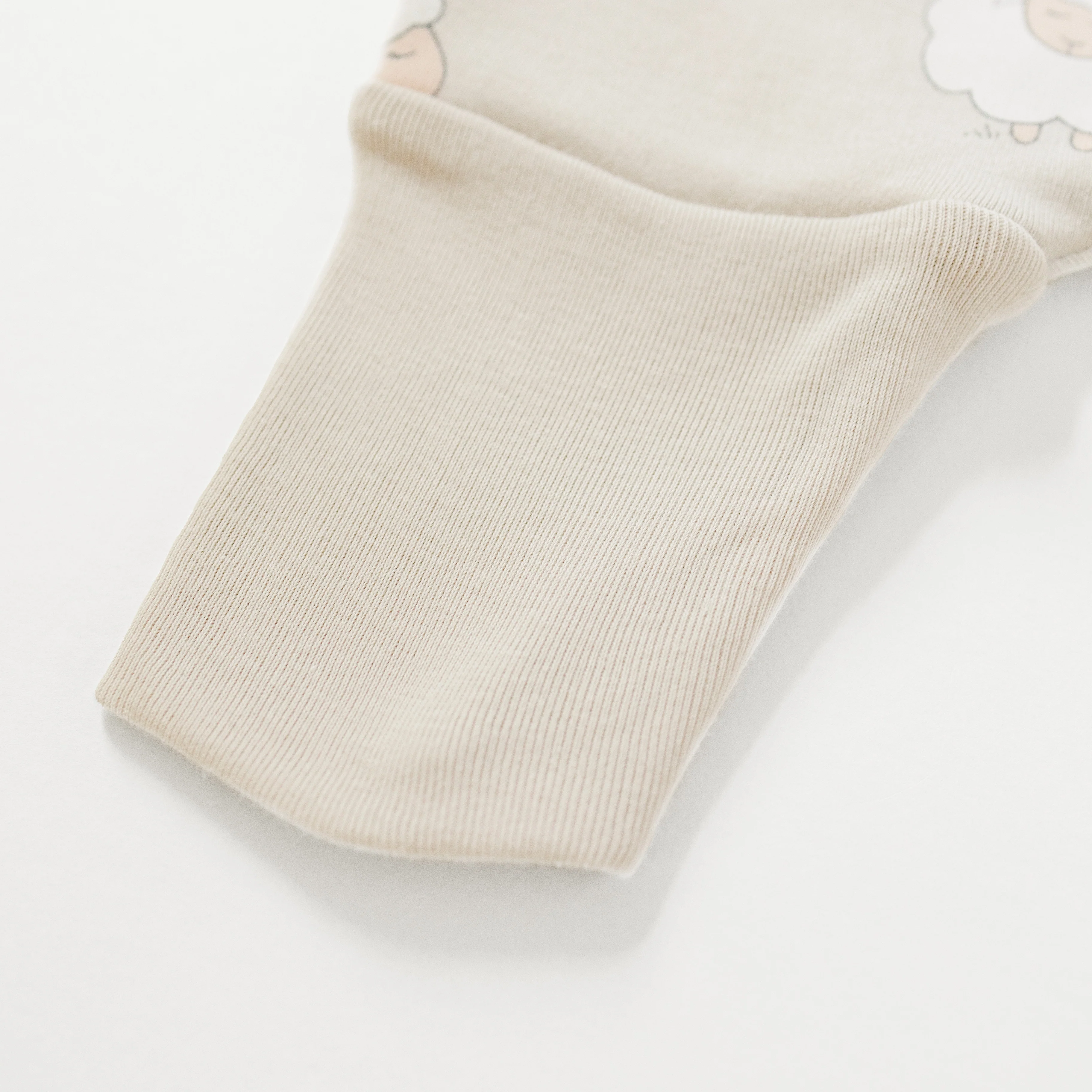 4 Season® Baby Sleep Bag with Feet, Merino Wool & Organic Cotton, Sheep - Image 7