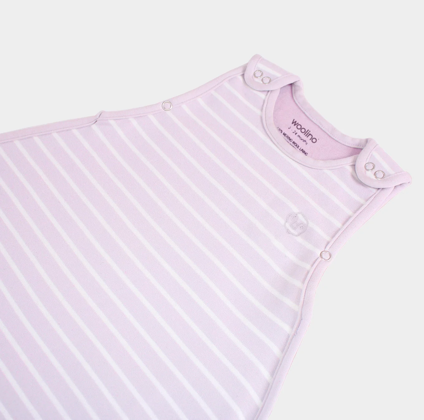 4 Season® Ultimate Baby Sleep Bag, Merino Wool & Organic Cotton, Lilac - Image 4
