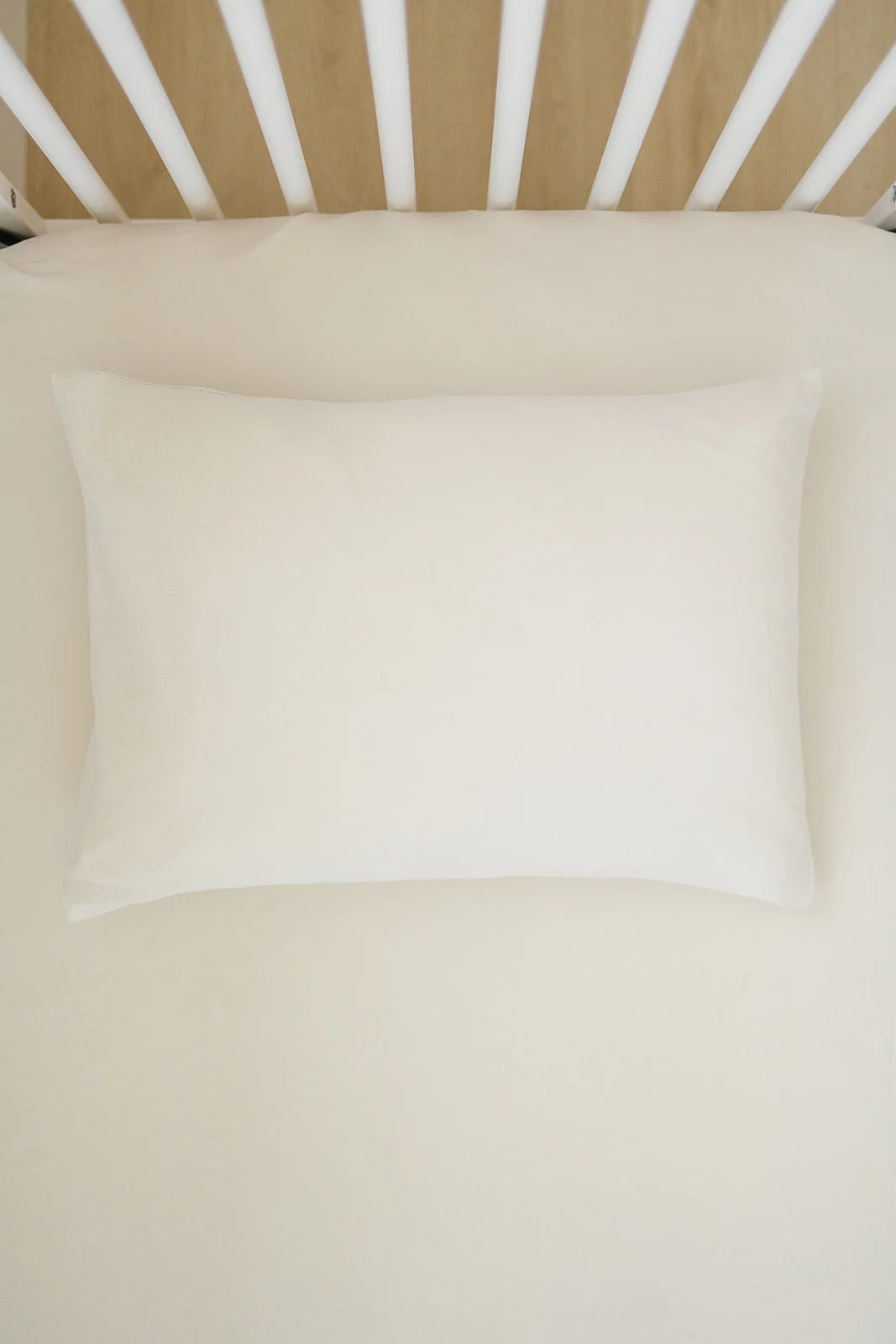 Ecolino® Crib Sheet, 100% Organic Cotton, Oat - Image 4