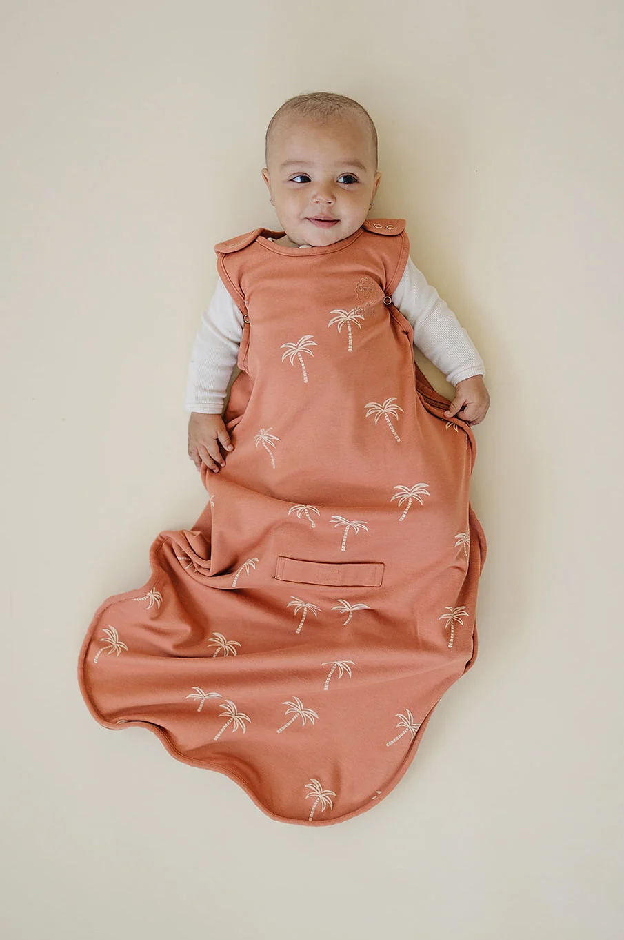 Ecolino® Crib Sheet, 100% Organic Cotton, Oat - Image 5