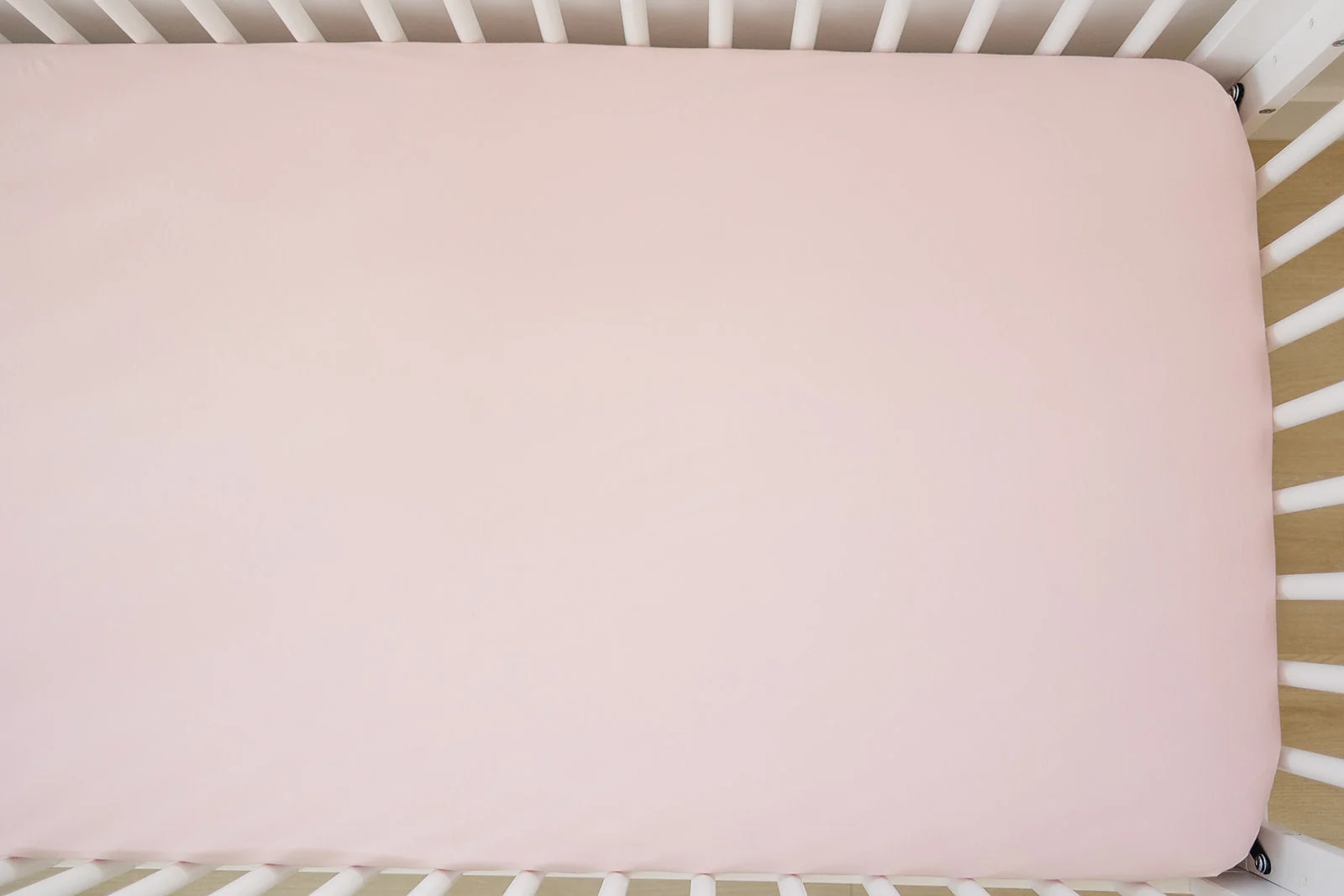 Ecolino® Crib Sheet, 100% Organic Cotton, Petal - Image 5