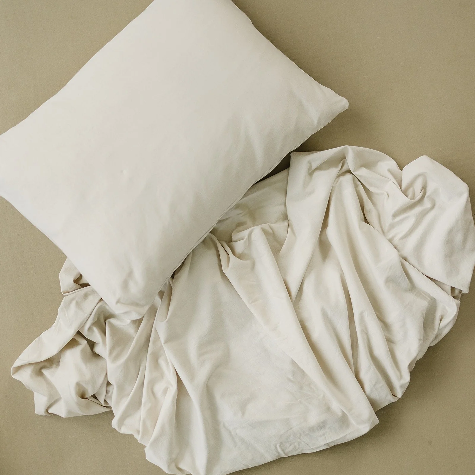 Ecolino® Pillowcases, 100% Organic Cotton, 2 Pack, Oat + Dots - Image 5