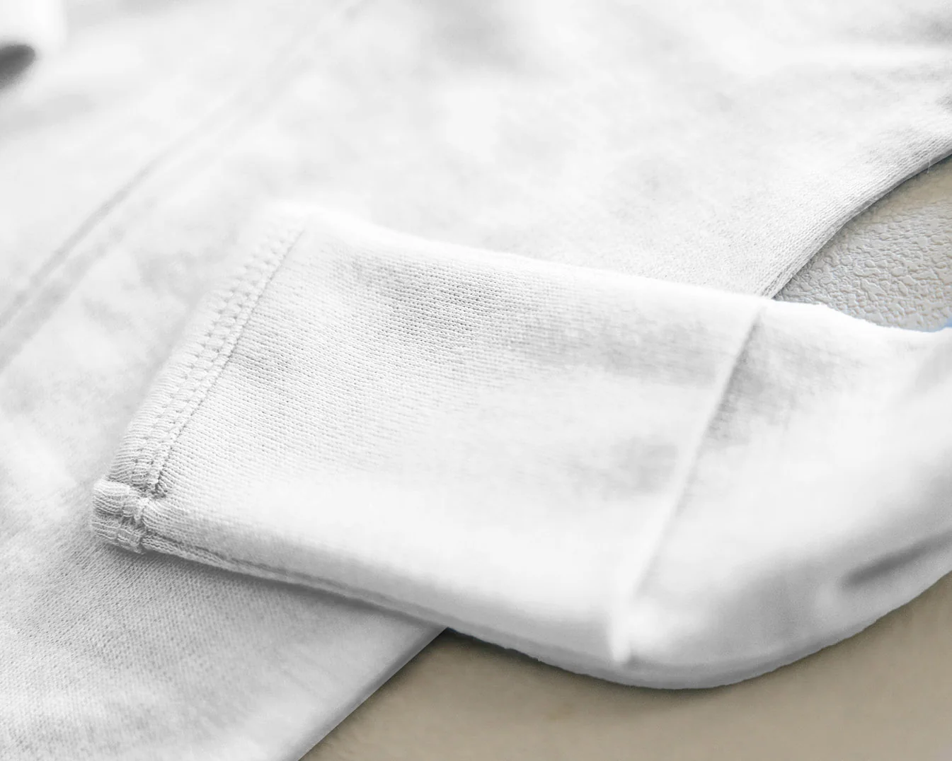 Footie Pajamas, Merino Wool, Oat - Image 6