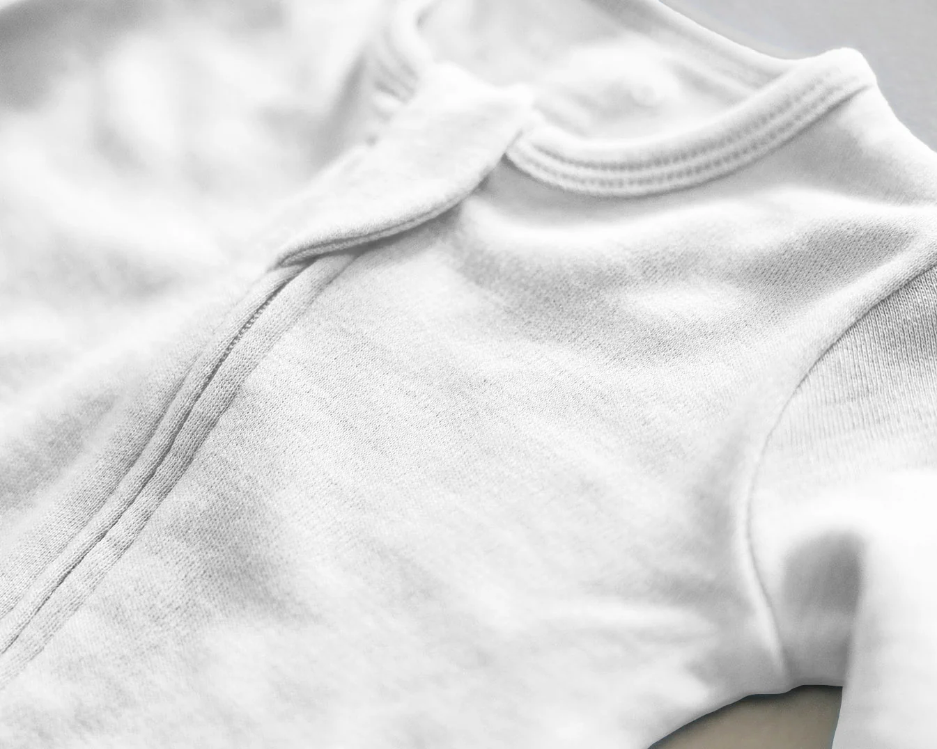 Footie Pajamas, Merino Wool, Oat - Image 7