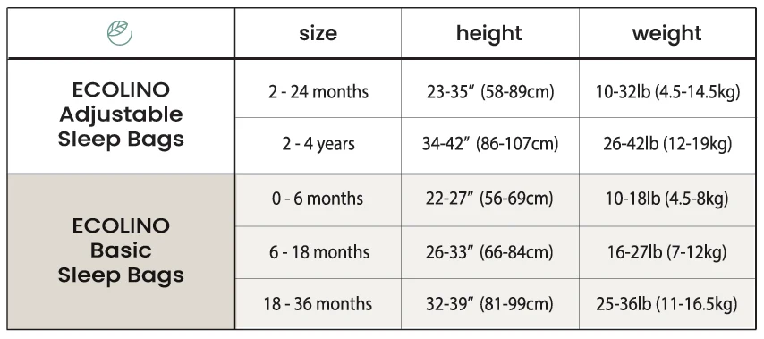 Ecolino® Organic Cotton Classic Baby Sleep Bag or Sack, Gray - Image 7